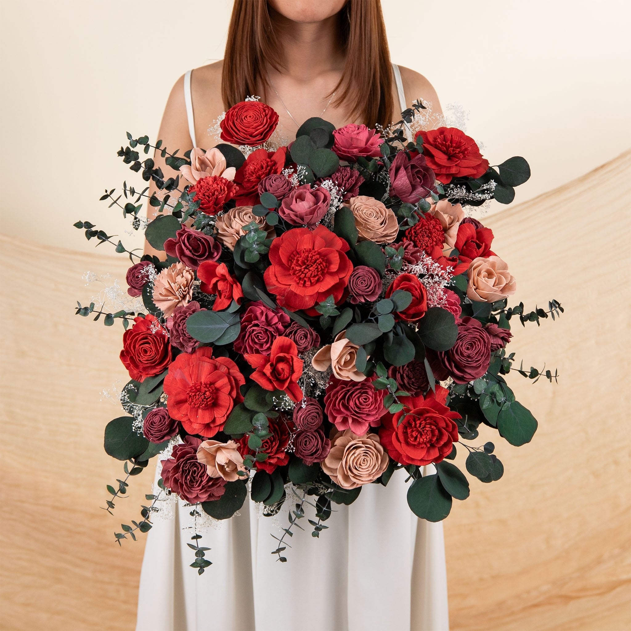 Luxe Velvet Bridal Bouquet*