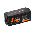 LiTime 24V 100Ah LiFePO4 Lithium Battery, 4000+ Deep Cycle, Built-in 100A BMS for RV, Trolling Motor, Marine, Solar, Off-grid