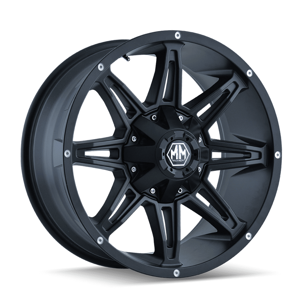 Mayhem Rampage-8090 17X9 6X135/6X139.7 18Et 106Cb Matte Black