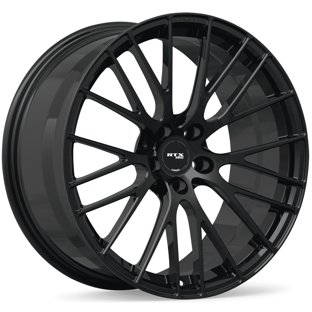 RTX RS04F 19x8.5 5x114.3 ET35 CB71-64.1 Gloss Black Wheel