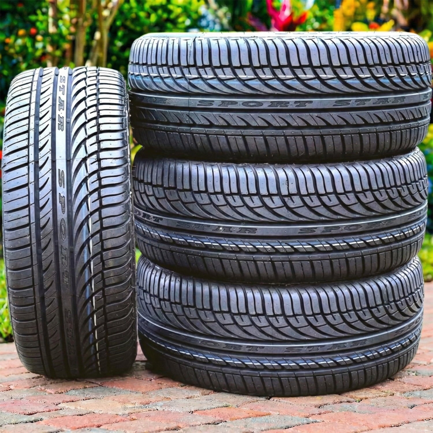 Set of 4 Fullway HP108 205/55R16 91V Performance a/s All Season Tires