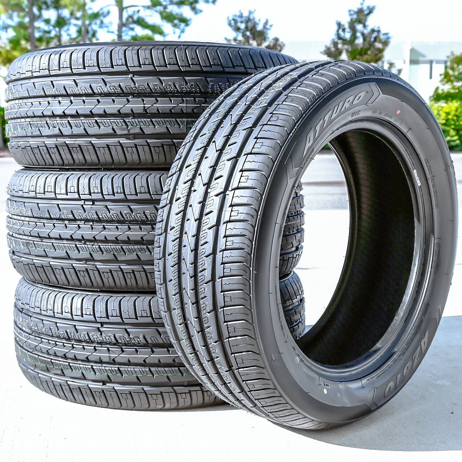 Set of 4 Atturo AZ610 235/65R17 108H XL a/s All Season Tires