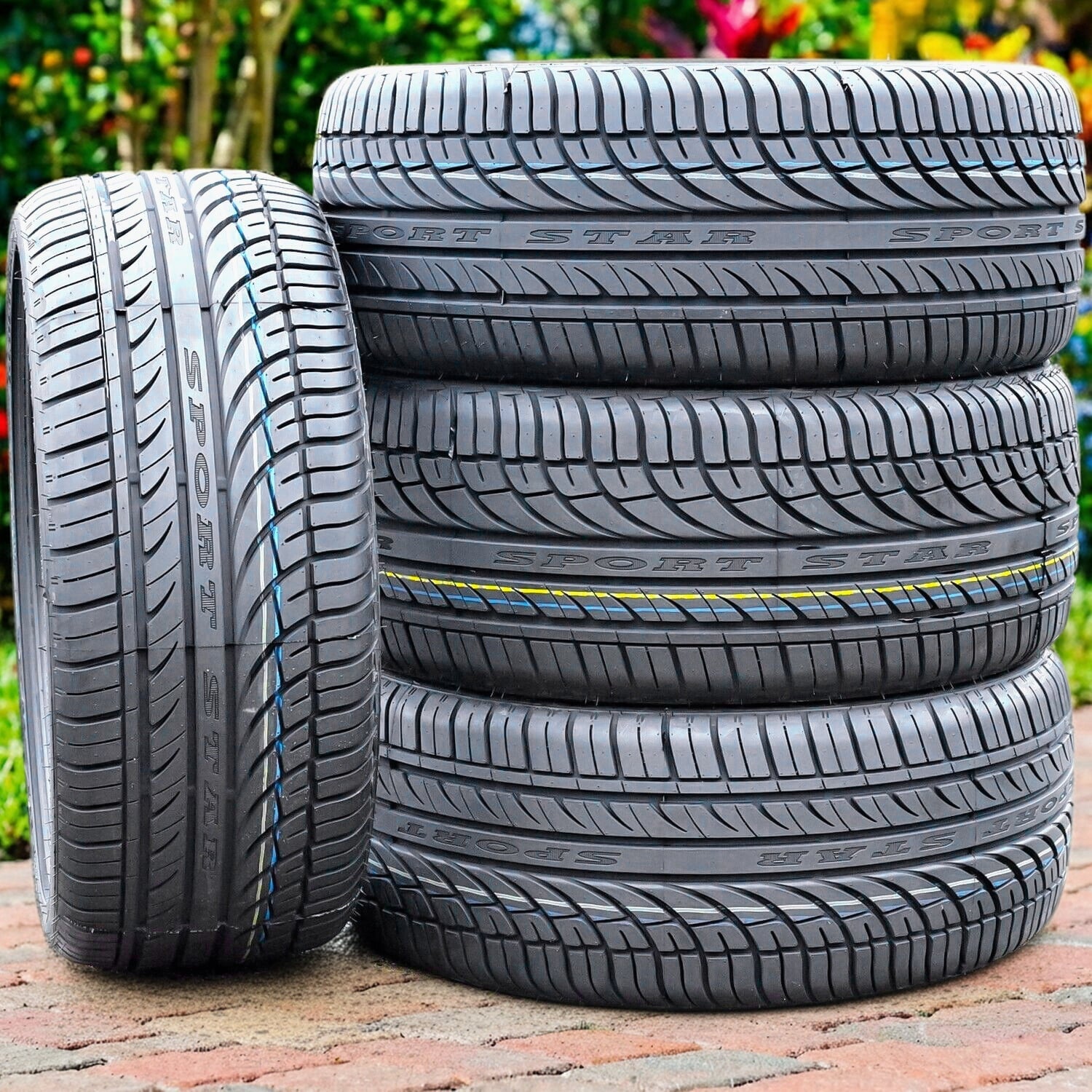 Set of 4 Fullway HP108 235/45ZR19 235/45R19 99W XL High Performance a/s All Season Tires