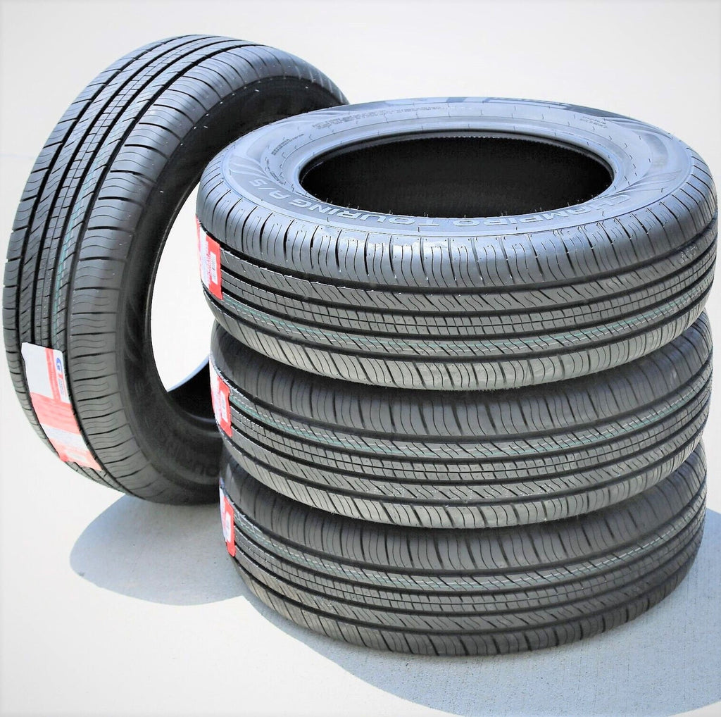 Set of 4 (FOUR) GT Radial Champiro Touring A/S 205/65R16 95H All Season Tires Fits: 2016-21 Chevrolet Malibu L, 2013-17 Honda Accord LX
