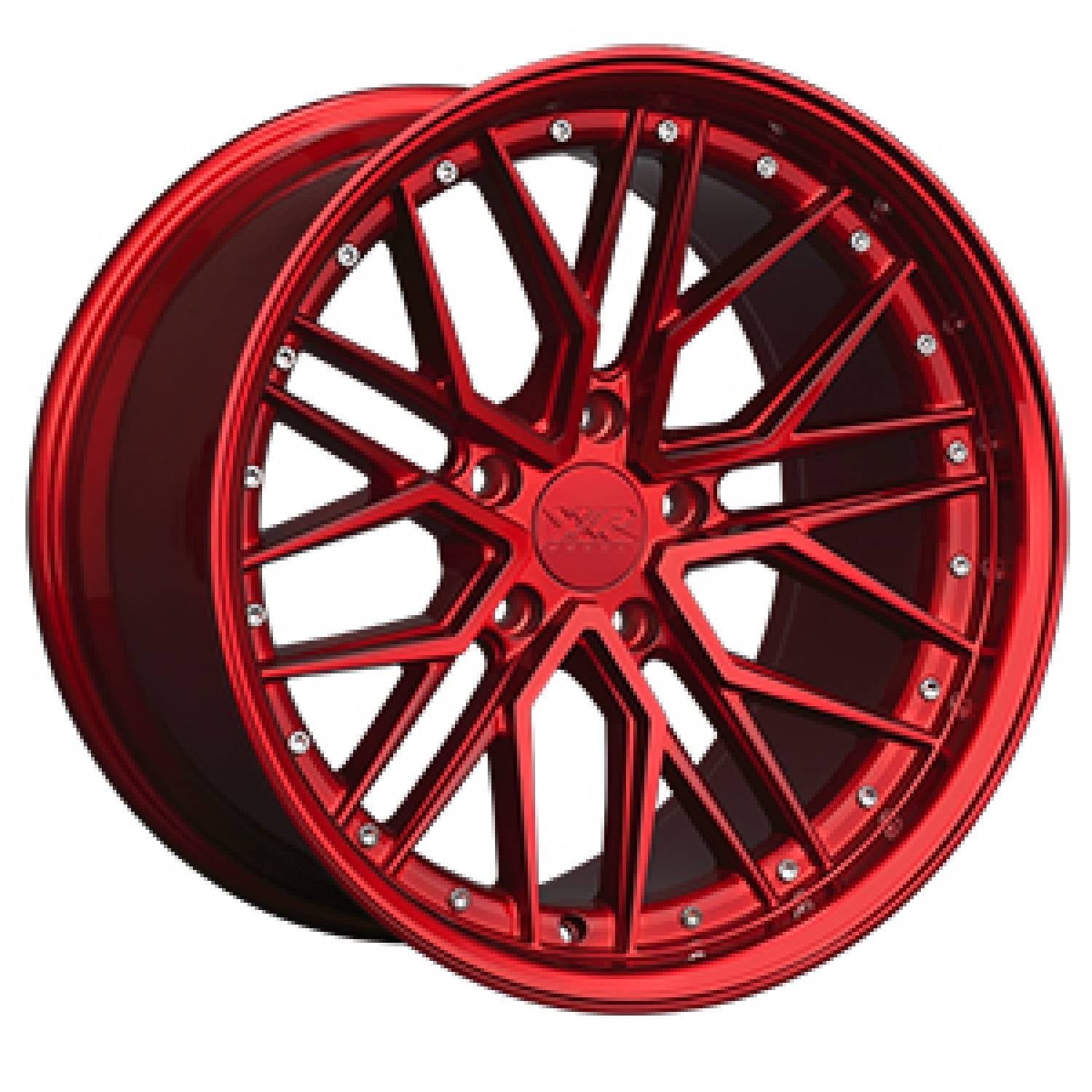 Xxr 571 18x10 5x114.3 25et Candy Red wheel