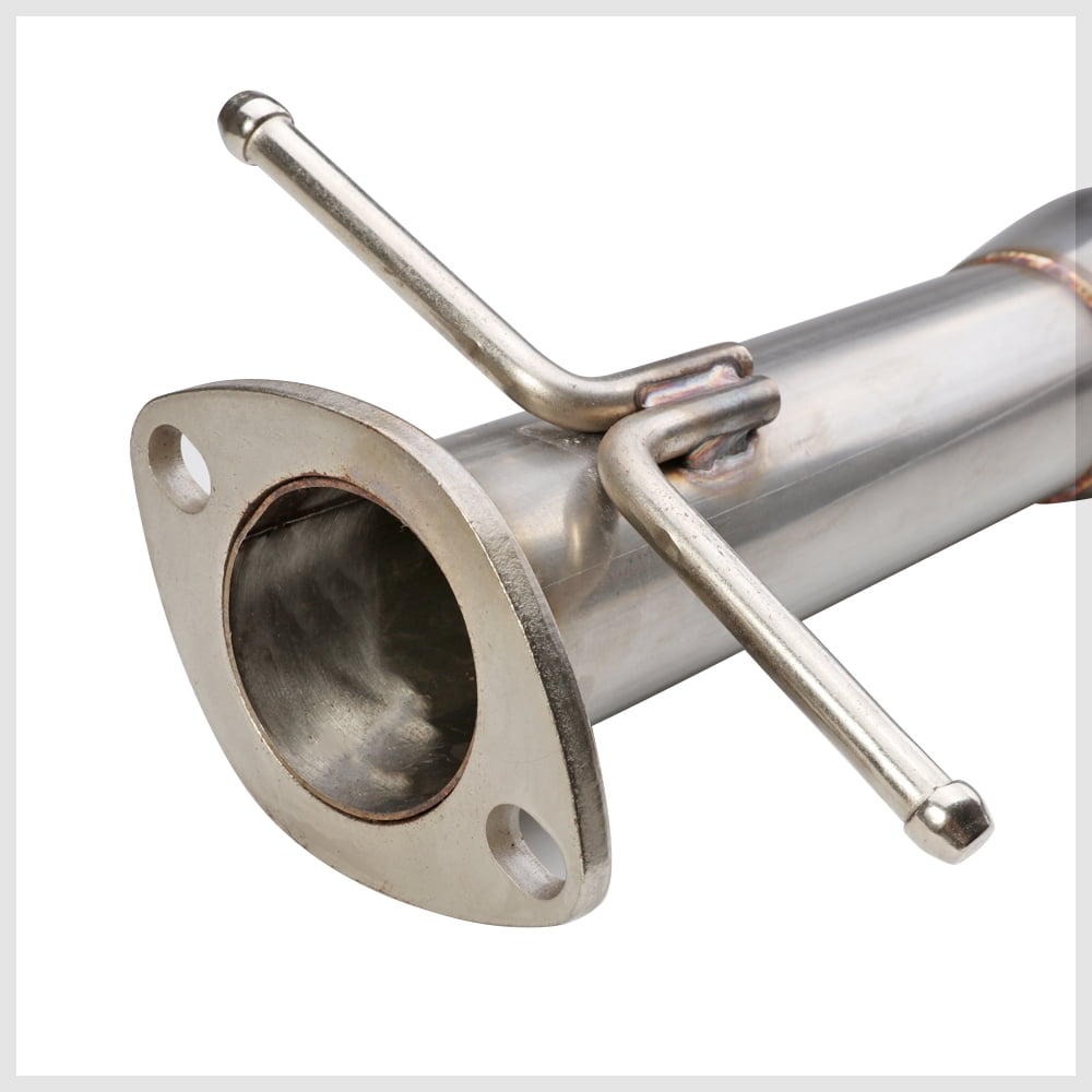 DNA Motoring For 00-04 Ford Focus ZX3 ZX5 Cat-Back Exhaust Muffler w/4.5 Titanium Style Tip