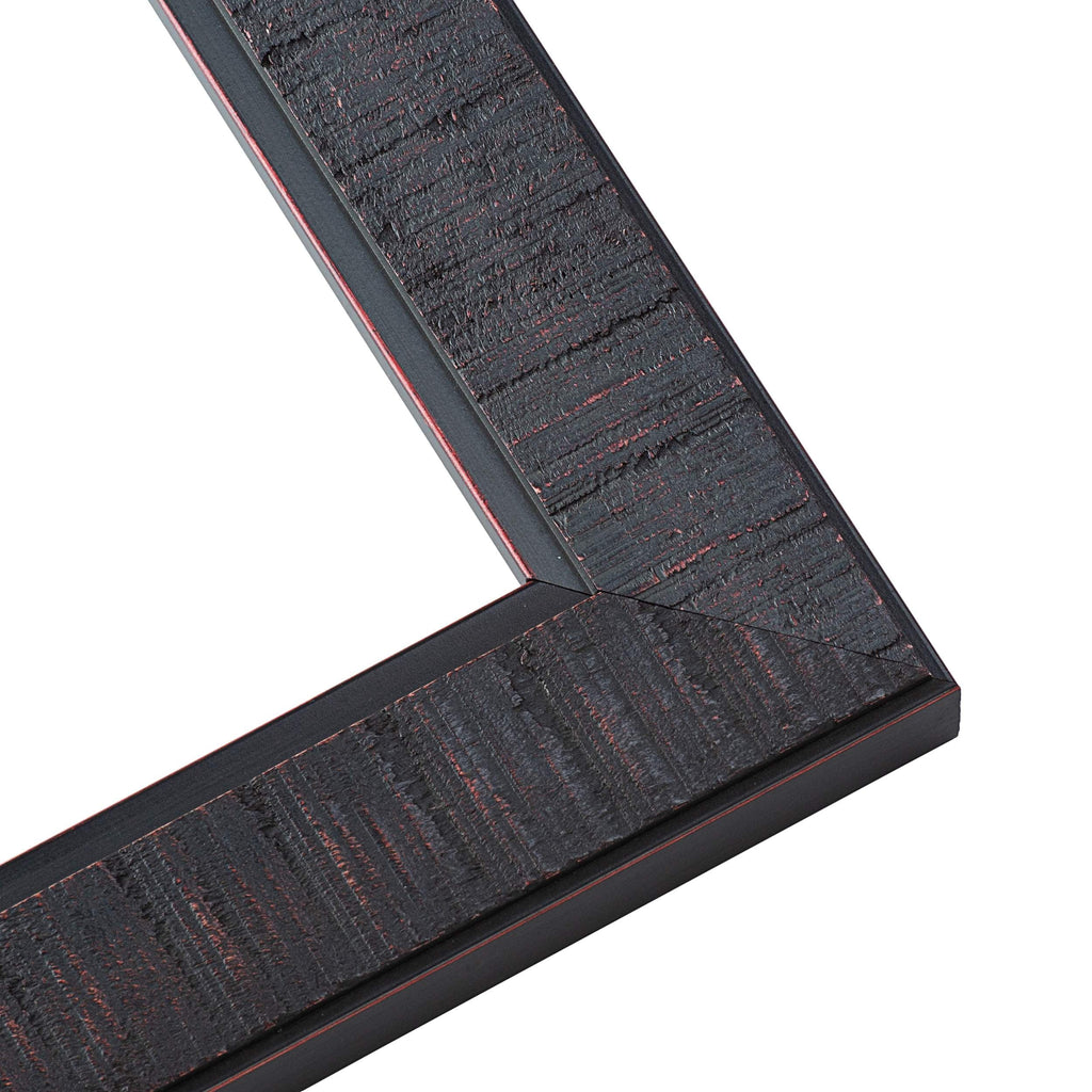 40x28 Bronze Brown Real Wood Picture Frame Width 1.25 inches | Interior Frame Depth 0.75 inches |