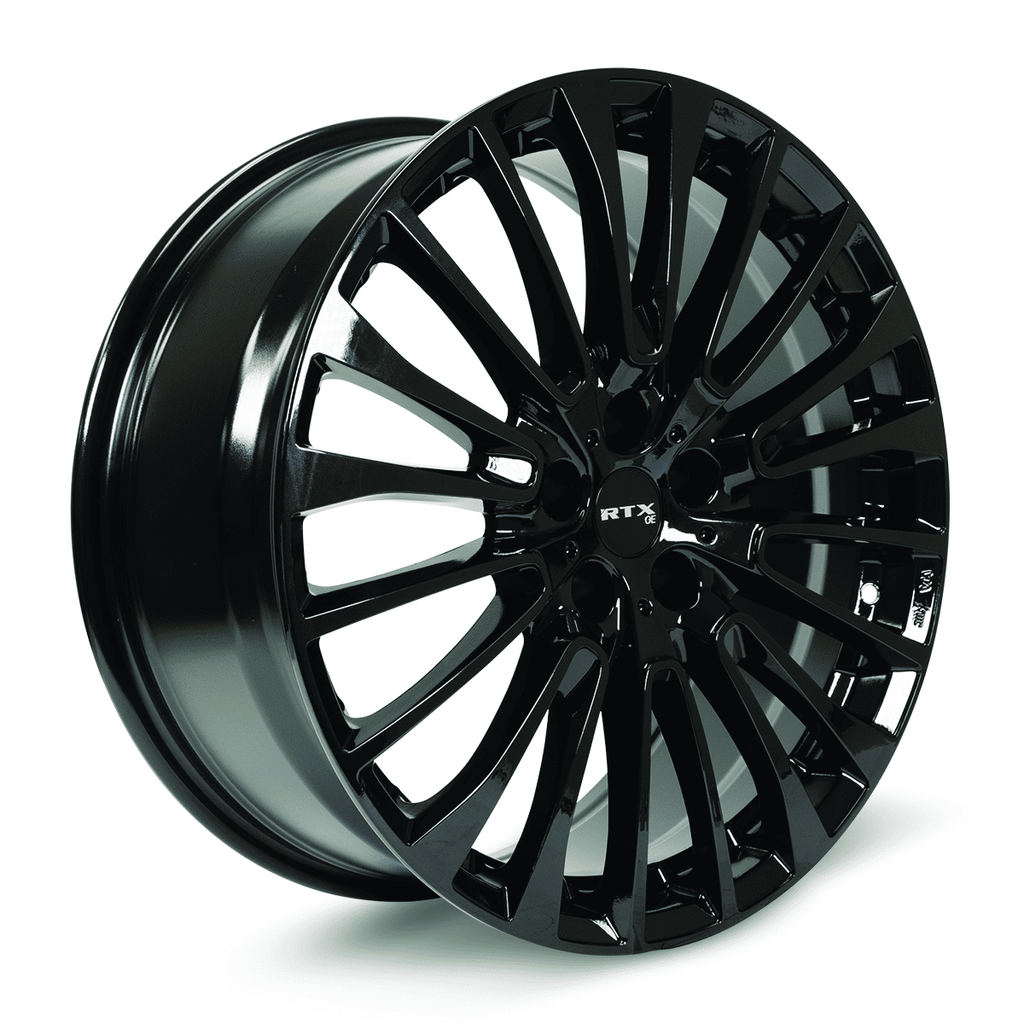 RTX Borna 20x8.5 5x112 ET35 CB66.6 Gloss Black Wheel