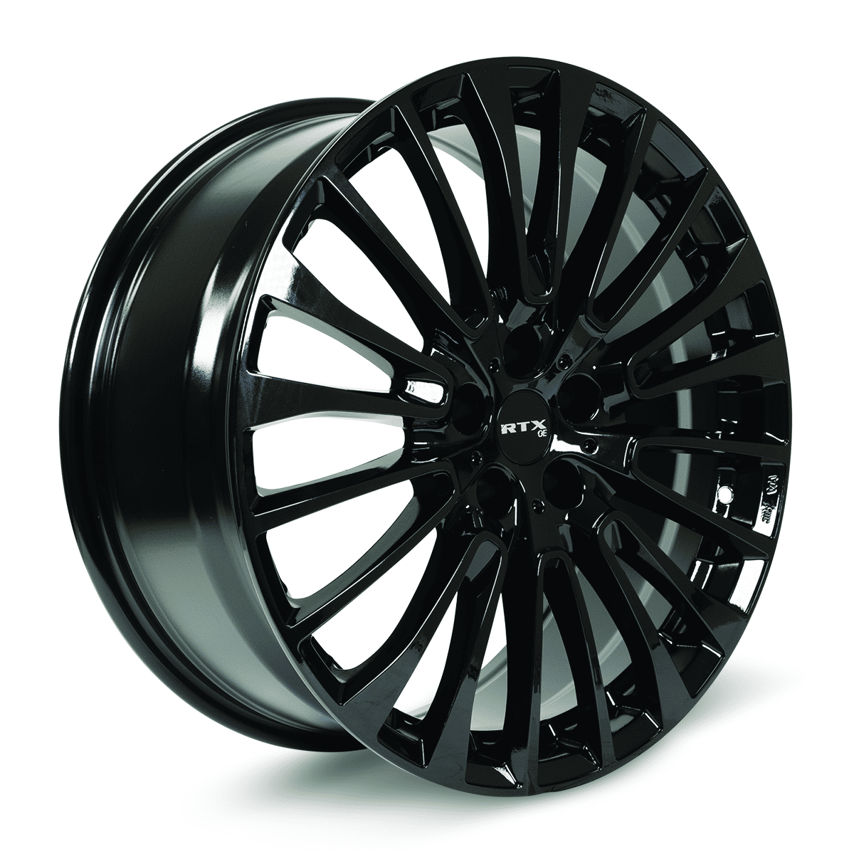 RTX Borna 20x8.5 5x112 ET35 CB66.6 Gloss Black Wheel