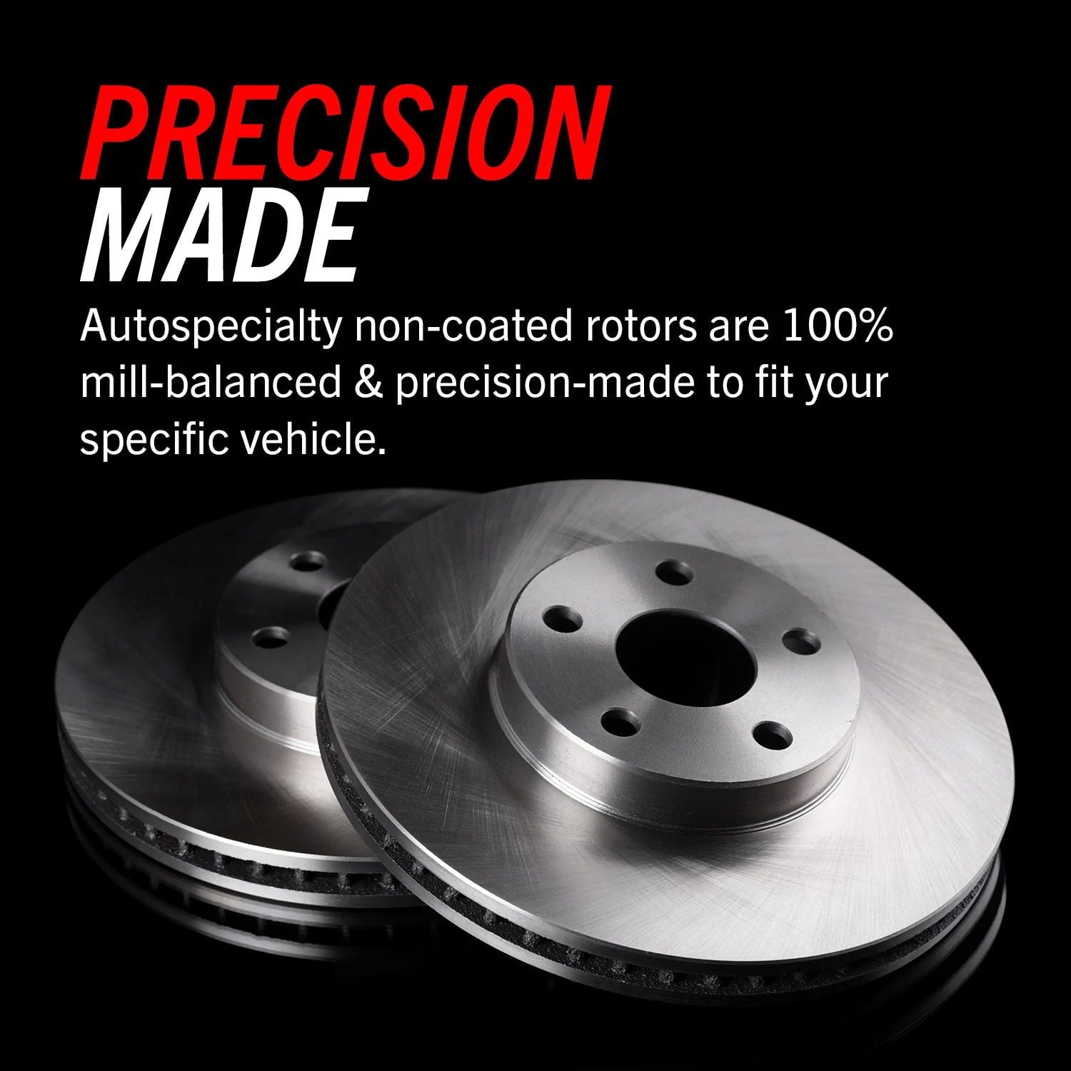 Power Stop Front and Rear Stock Replacement Brake Pad and Rotor Kit KOE5828 Fits 2019 Toyota Highlander