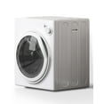 TABU Washer and Dryer Set, 19LBS Fully Automatic Washing Machine & 10LBS Clothes Dryer (White&White)