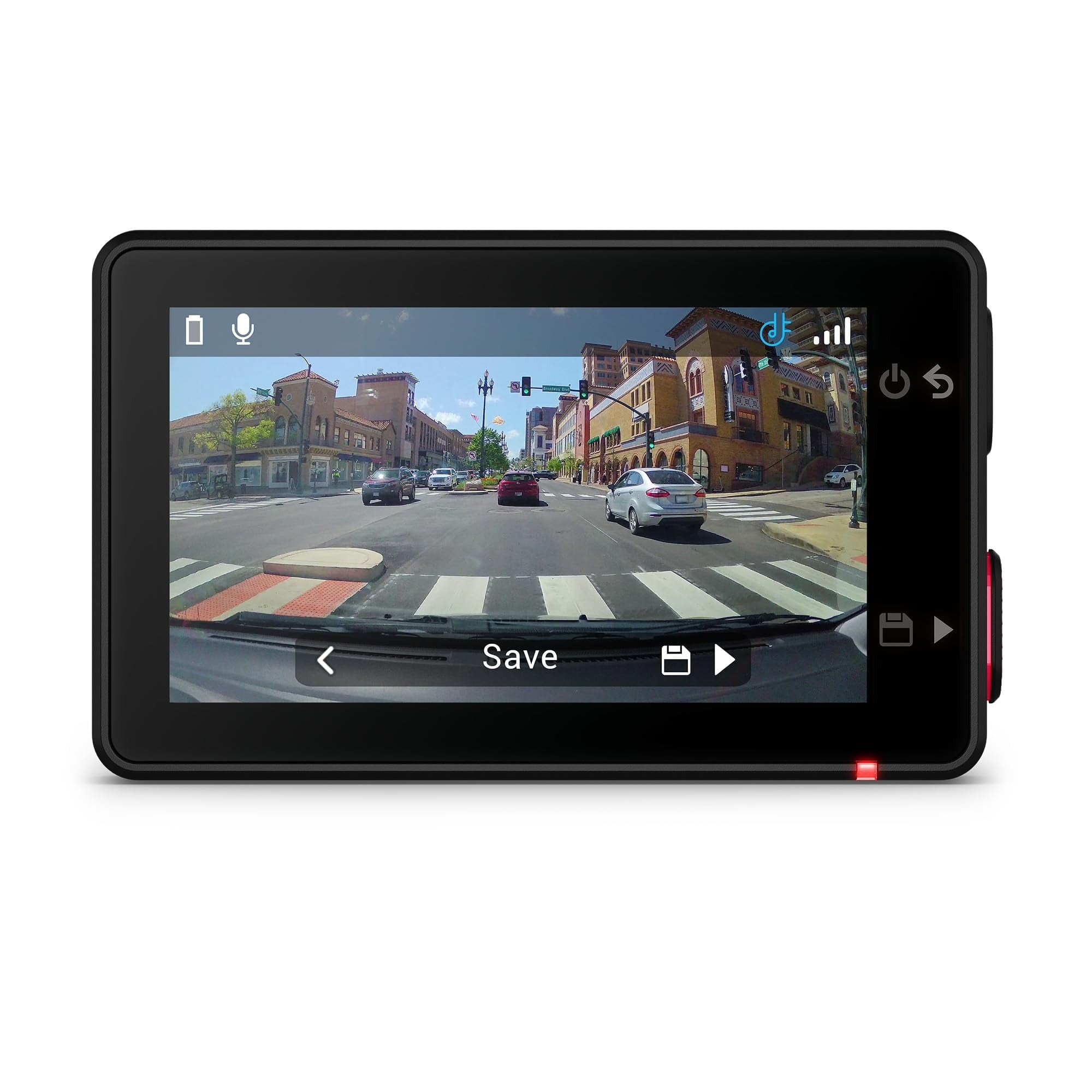 Garmin Dash Cam™ X310, Compact 4k Ultra HD Touchscreen Dash Cam with a 140-degree Field of View, Built In Clarity™ Polarizer, Voice Controlled, GPS, 2.4” Display, Automatic Recording