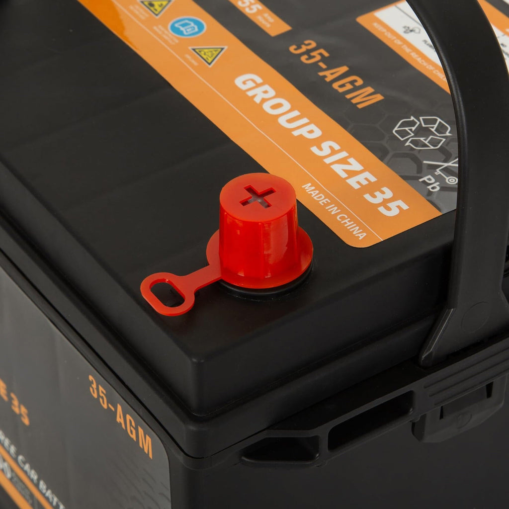 Anlibatt BCI Group 49 Battery, AGM 12 Volt Rechargeable Automotive Batteries for Car, H8 900CCA 95Ah 160RC Maintenance Free