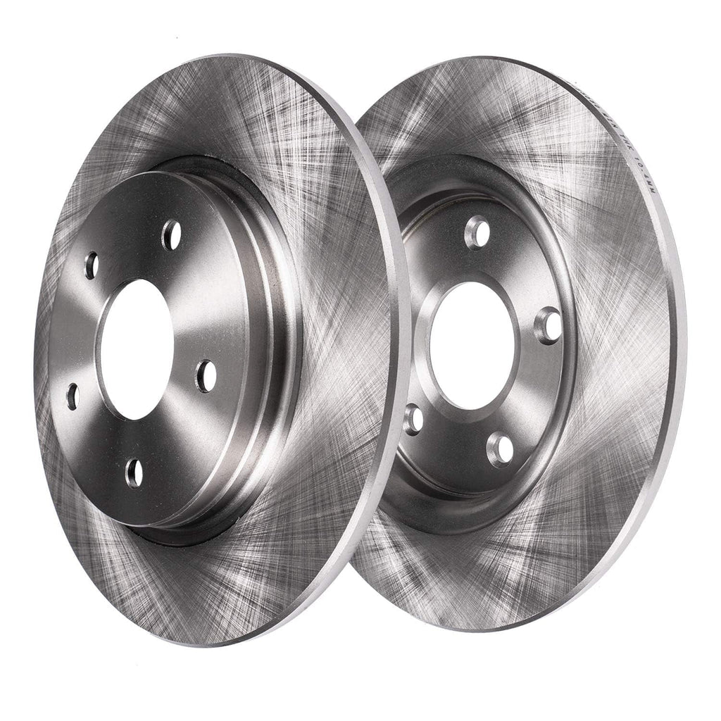 Detroit Axle - Brake Kit for 2018-2020 Chevy Equinox Buick Regal TourX GMC Terrain Disc Brake Rotors Ceramic Brakes Pads 2019 Replacement: 11.81 inch Front and 11.34 inch Rear Rotor