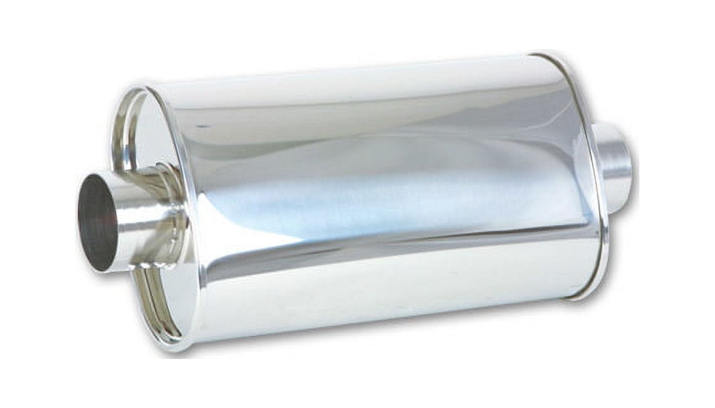 Vibrant Performance 1103 VIB1103 STREETPOWER OVAL MUFFLER, 3IN INLET/OUTLET (CENTER-CENTER)