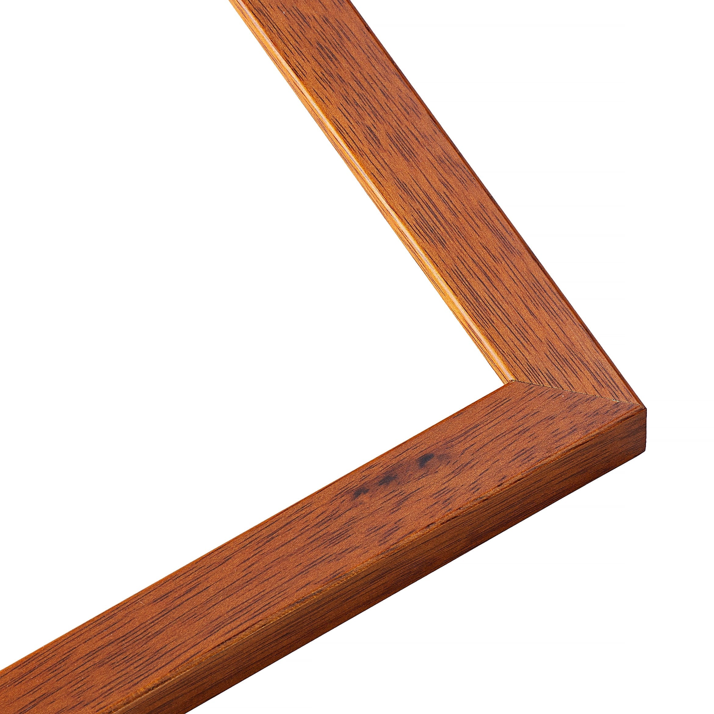 40x28 Bronze Brown Real Wood Picture Frame Width 1.25 inches | Interior Frame Depth 0.75 inches |