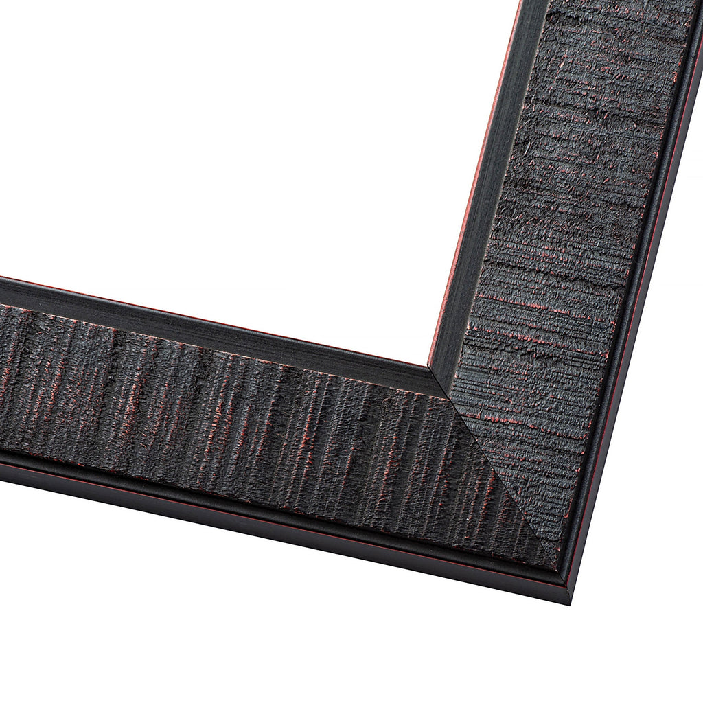 40x28 Bronze Brown Real Wood Picture Frame Width 1.25 inches | Interior Frame Depth 0.75 inches |