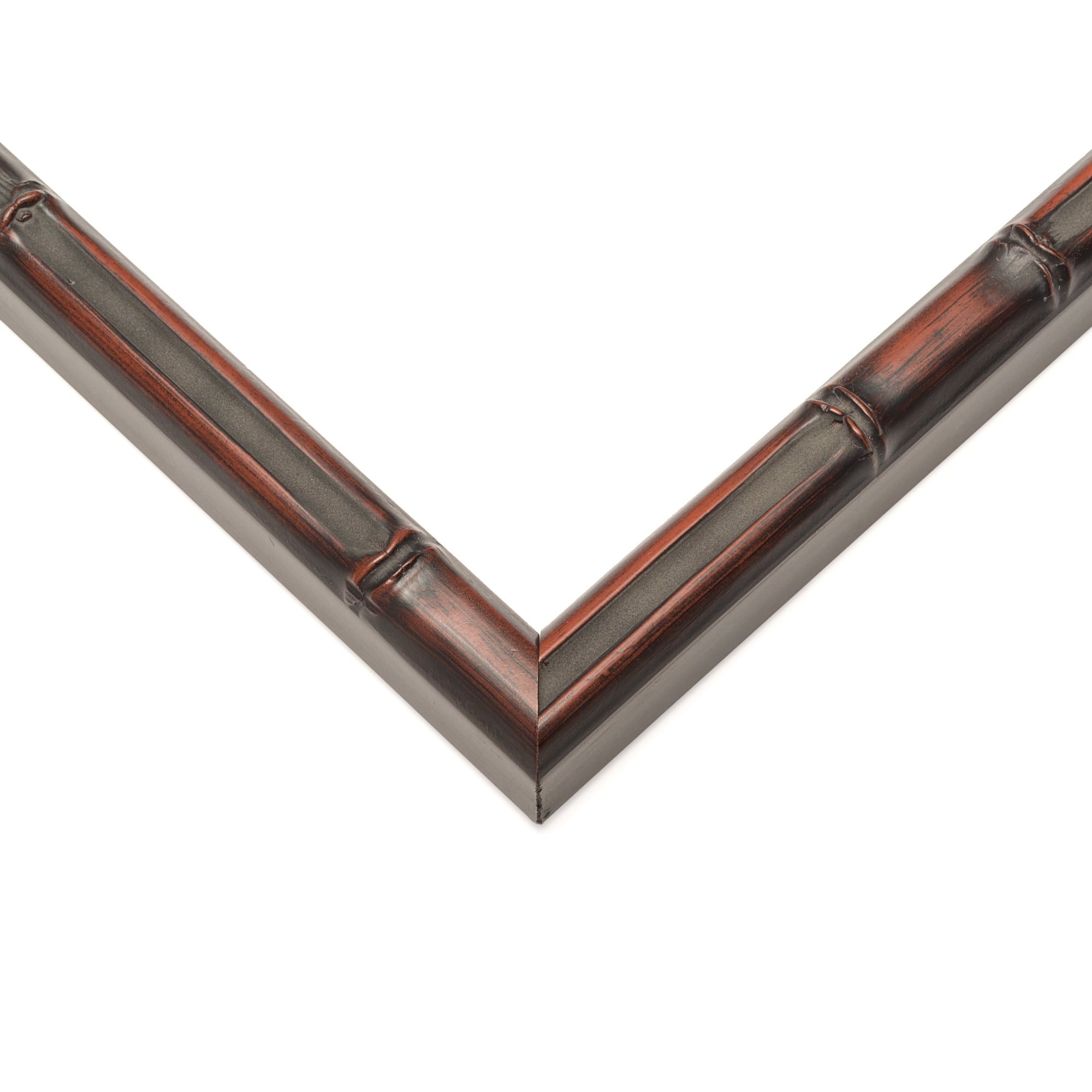 40x28 Bronze Brown Real Wood Picture Frame Width 1.25 inches | Interior Frame Depth 0.75 inches |