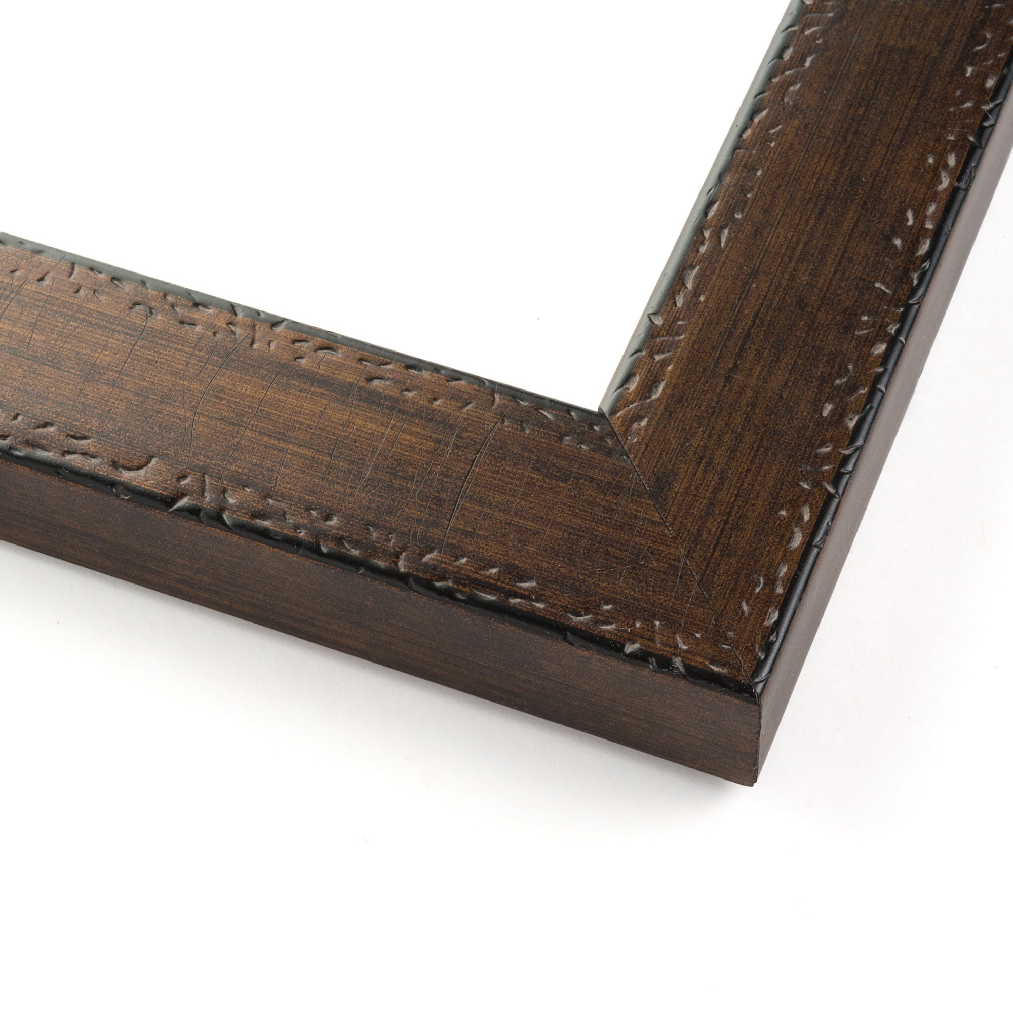 40x28 Bronze Brown Real Wood Picture Frame Width 1.25 inches | Interior Frame Depth 0.75 inches |