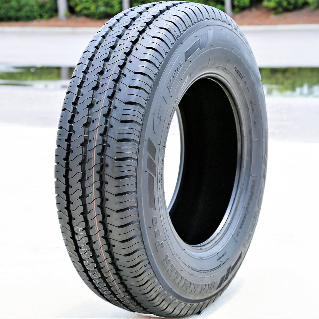 Set of 4 GT Radial Maxmiler Pro 235/65R16 121/119R E 10 Ply Van Commercial Tires