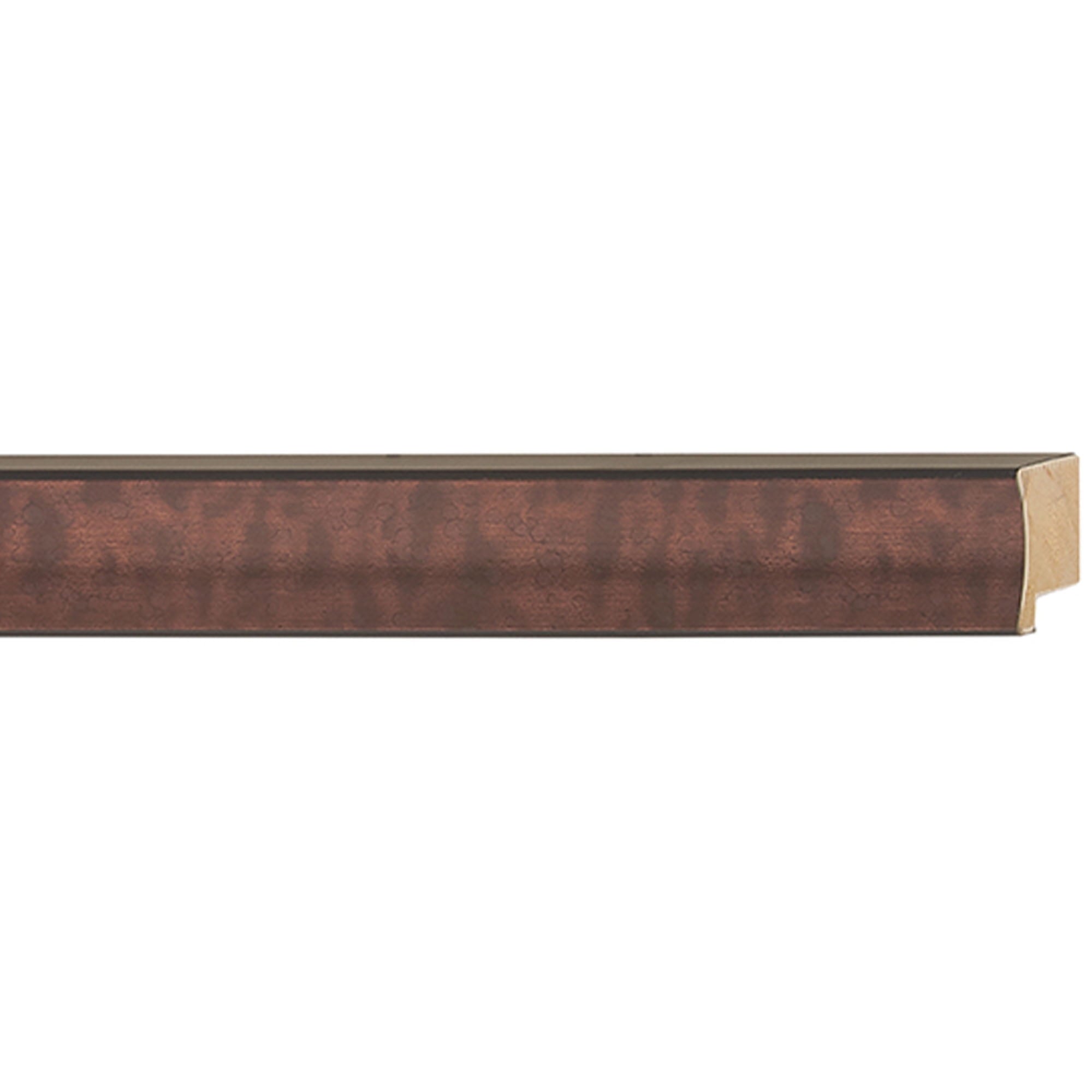 40x28 Bronze Brown Real Wood Picture Frame Width 1.25 inches | Interior Frame Depth 0.75 inches |