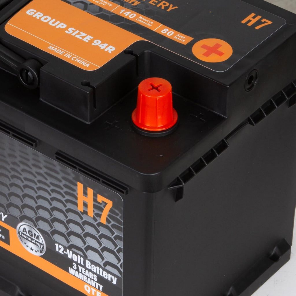 Anlibatt BCI Group 49 Battery, AGM 12 Volt Rechargeable Automotive Batteries for Car, H8 900CCA 95Ah 160RC Maintenance Free