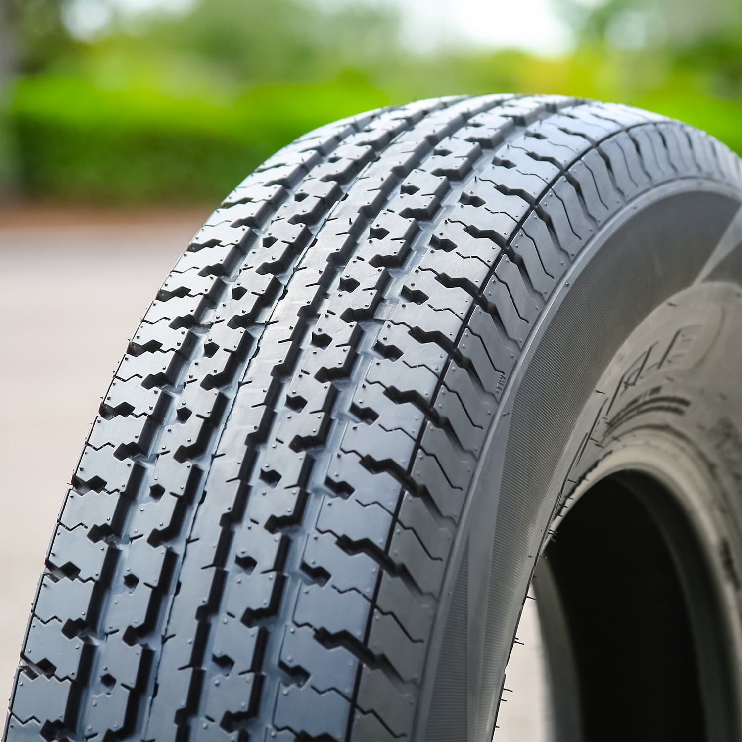 Set of 4 Transeagle ST Radial II Steel Belted ST235/80R16 235/80R16 126/122L F 12 Ply Trailer Tires