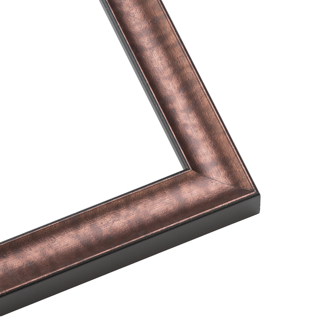 40x28 Bronze Brown Real Wood Picture Frame Width 1.25 inches | Interior Frame Depth 0.75 inches |