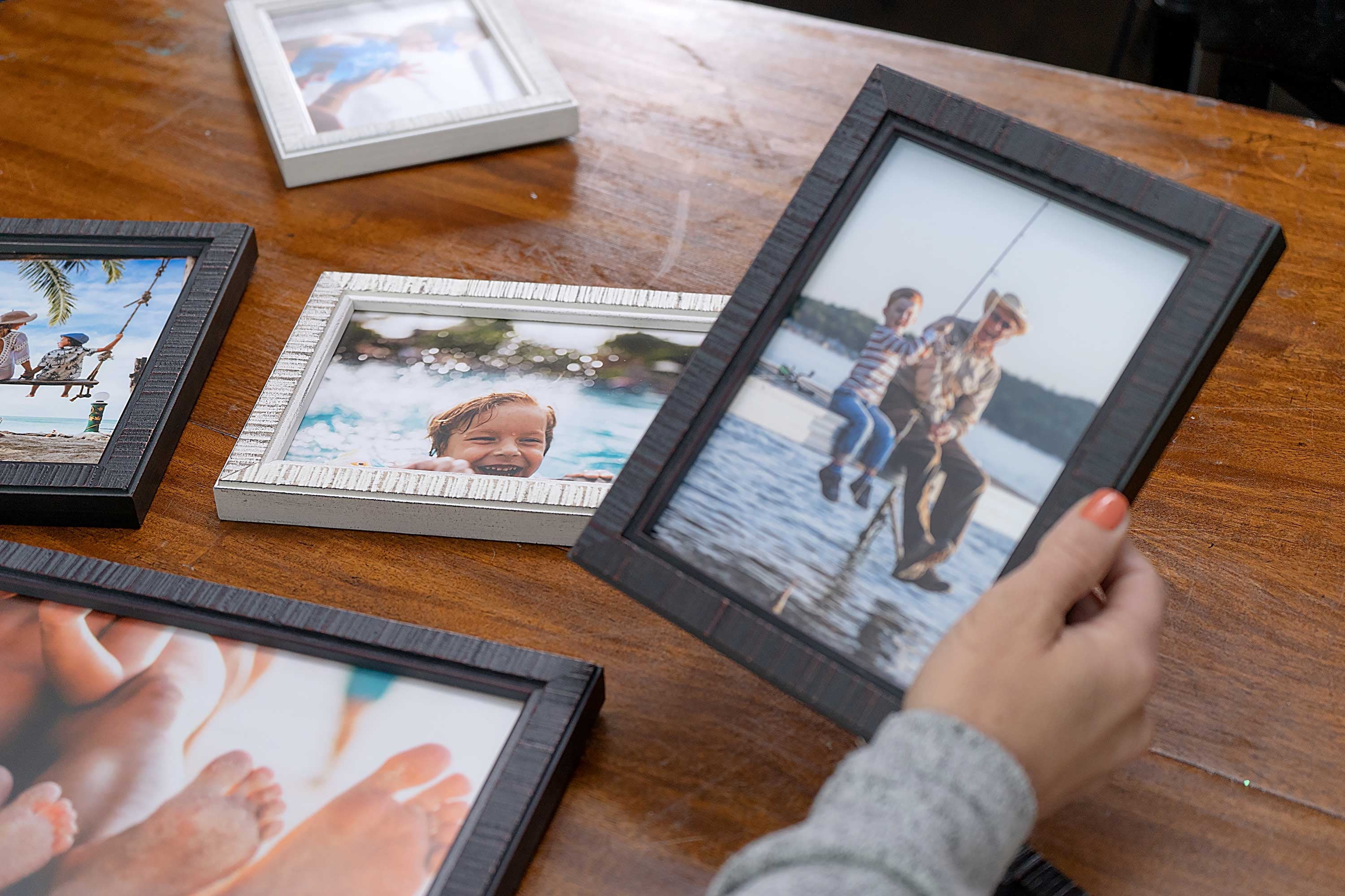 40x28 Bronze Brown Real Wood Picture Frame Width 1.25 inches | Interior Frame Depth 0.75 inches |