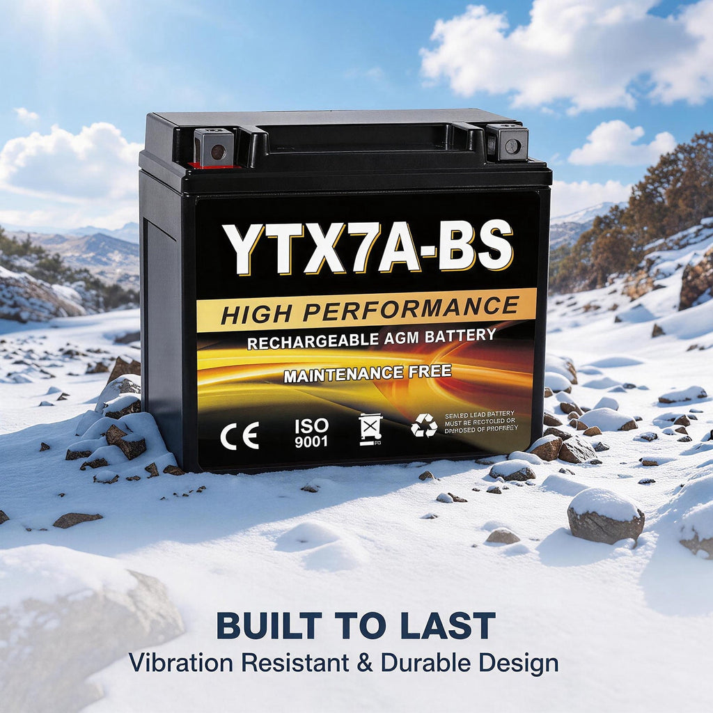 Anlibatt YTX14-BS Motorcycle Battery 12V 12Ah 200CCA Rechargeable Sealed Batteries Powersport Replacement for ATV, Scooter, Jet ski, Dirt Bike