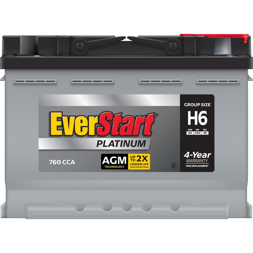 EverStart Platinum AGM Battery, Group Size H6