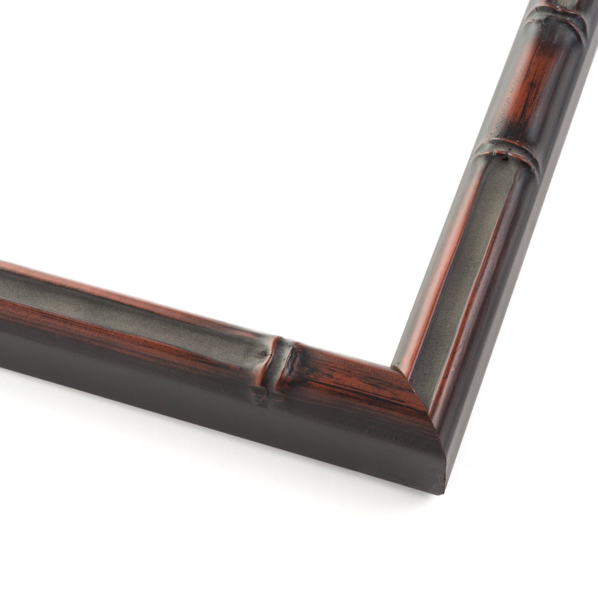 40x28 Bronze Brown Real Wood Picture Frame Width 1.25 inches | Interior Frame Depth 0.75 inches |