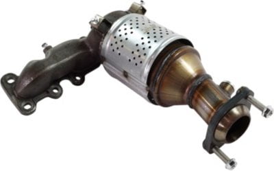 Garage-Pro Front, Firewall and Radiator Side 2-PC Direct-Fit Catalytic Converter Kit Replacement for Ford Explorer, Taurus 2013-2019, Edge 2015-2018 3.5L Firewall Side 46-State Legal