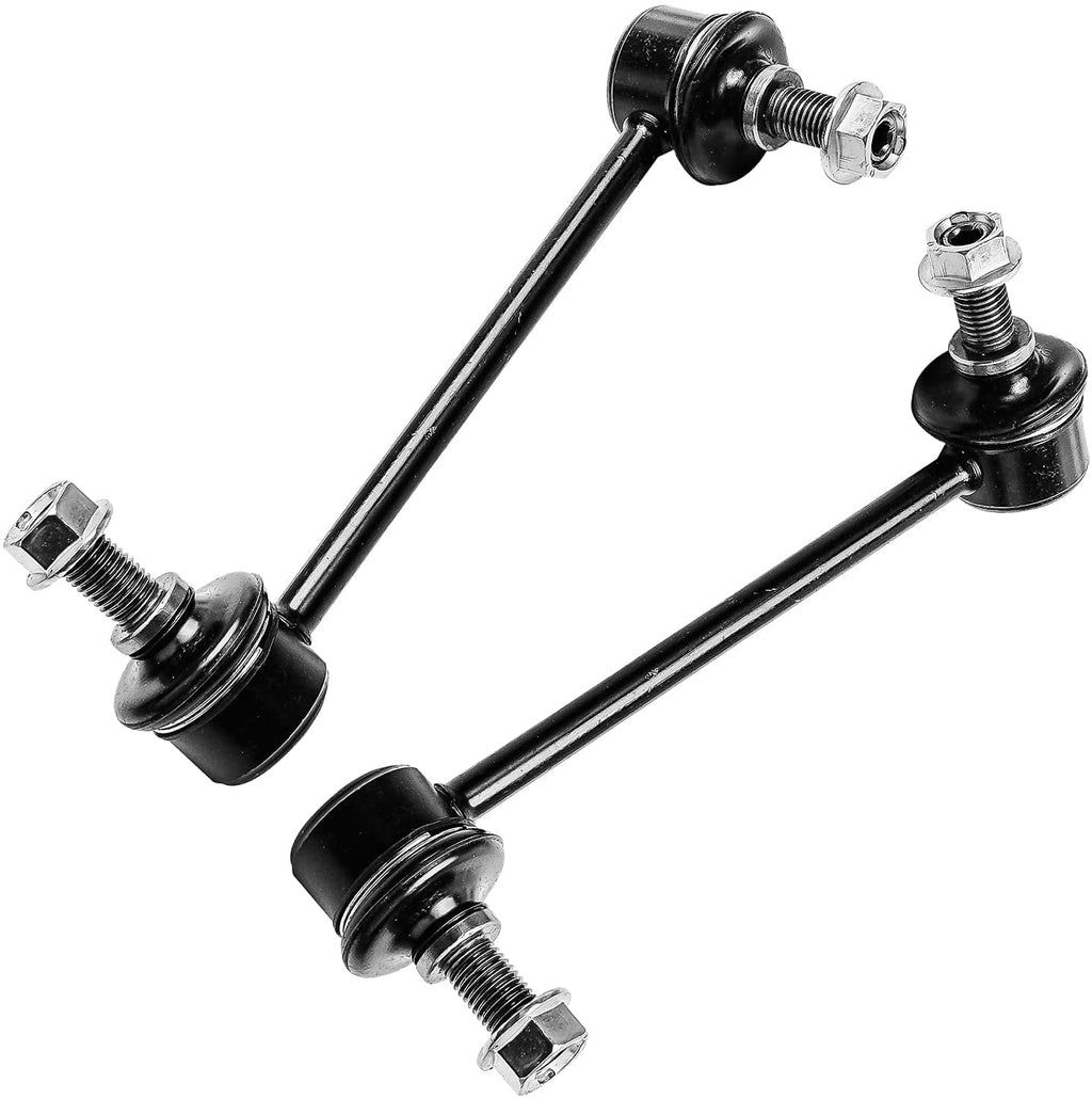 Detroit Axle - Rear Shock Absorbers for 2003-2008 Honda Pilot, 2001-2006 Acura MDX, 2 Shock Absorbers 2 Stabilizer Sway Bar Links 2002 2004 2005 2007 Replacement
