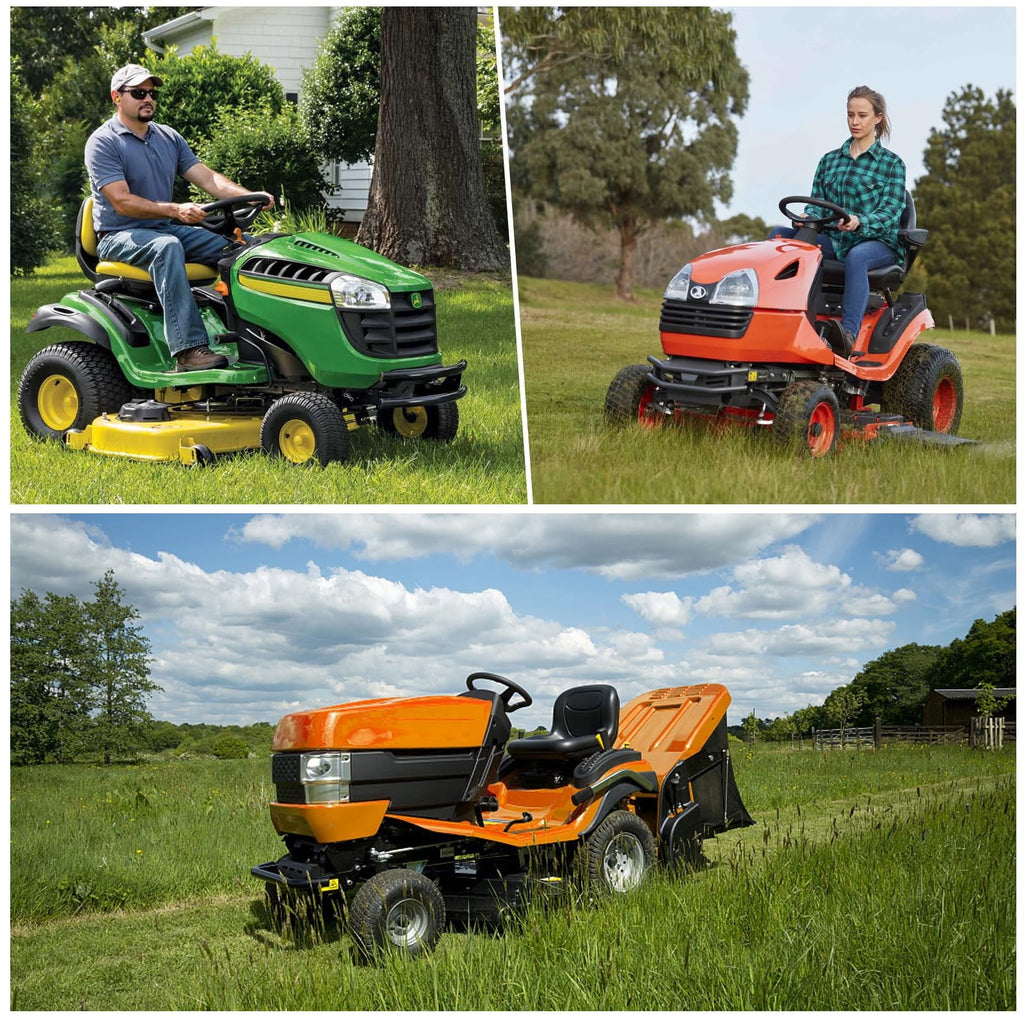 ANLIBATT Lawn Mower Battery AGM Group Size U1 12 Volt 320 CCA BMS Sealed Lead Acid Batteries for John Deere Cub Cadet Garden Tractor Lawnmower
