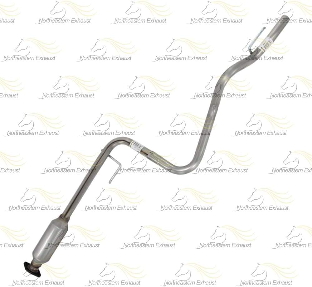 Northeastern Exhaust Rear Muffler & Resonator Pipe with Hangers Fits 2005-2010 Chevrolet Cobalt 2.2L Sedan/Coupe - Direct Fit | Stainless Steel Exhaust System Kit
