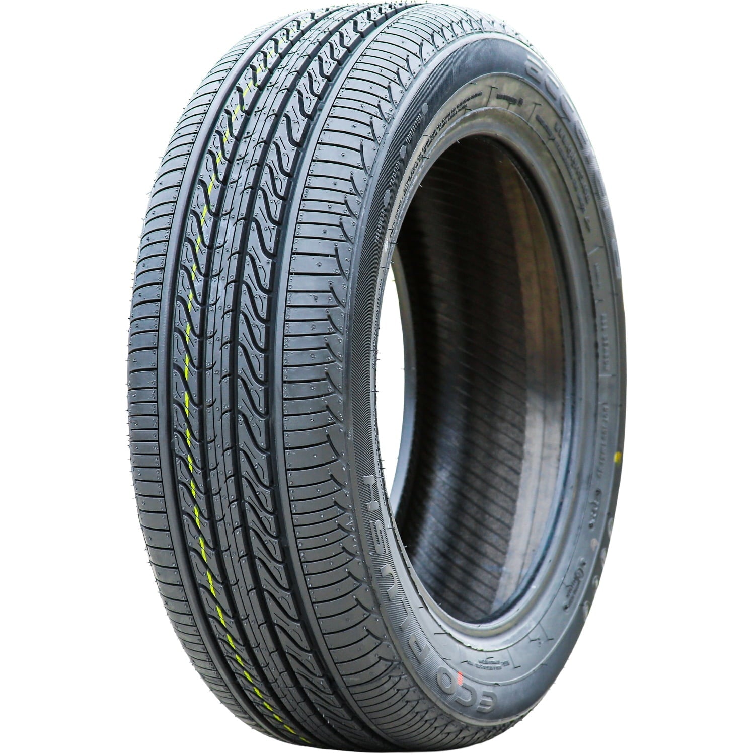 Set of 4 (FOUR) Accelera Eco Plush 185/60R15 84H A/S All Season Tires Fits: 2011-19 Ford Fiesta SE, 2001-02 Dodge Neon ACR