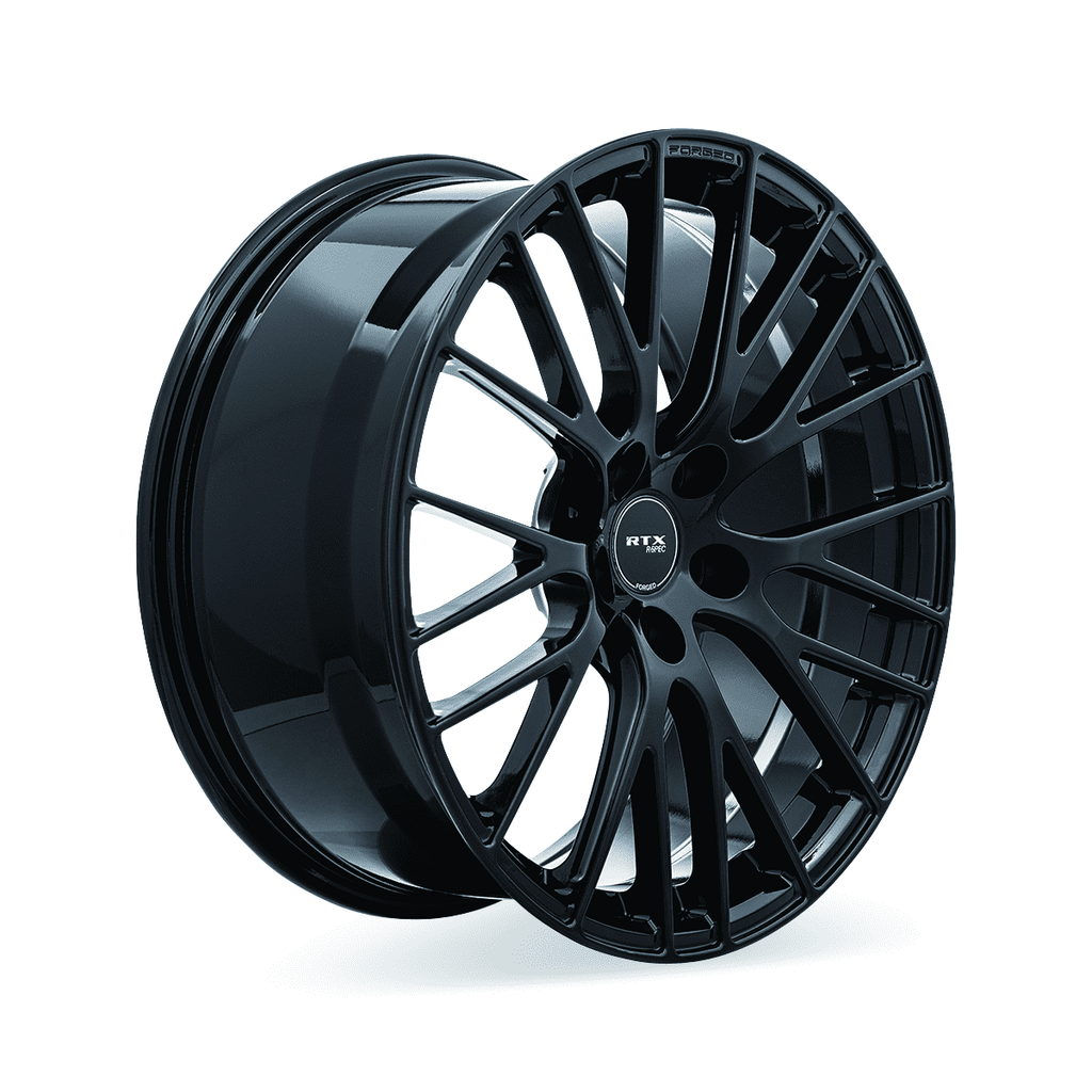RTX RS04F 19x8.5 5x114.3 ET35 CB71-64.1 Gloss Black Wheel