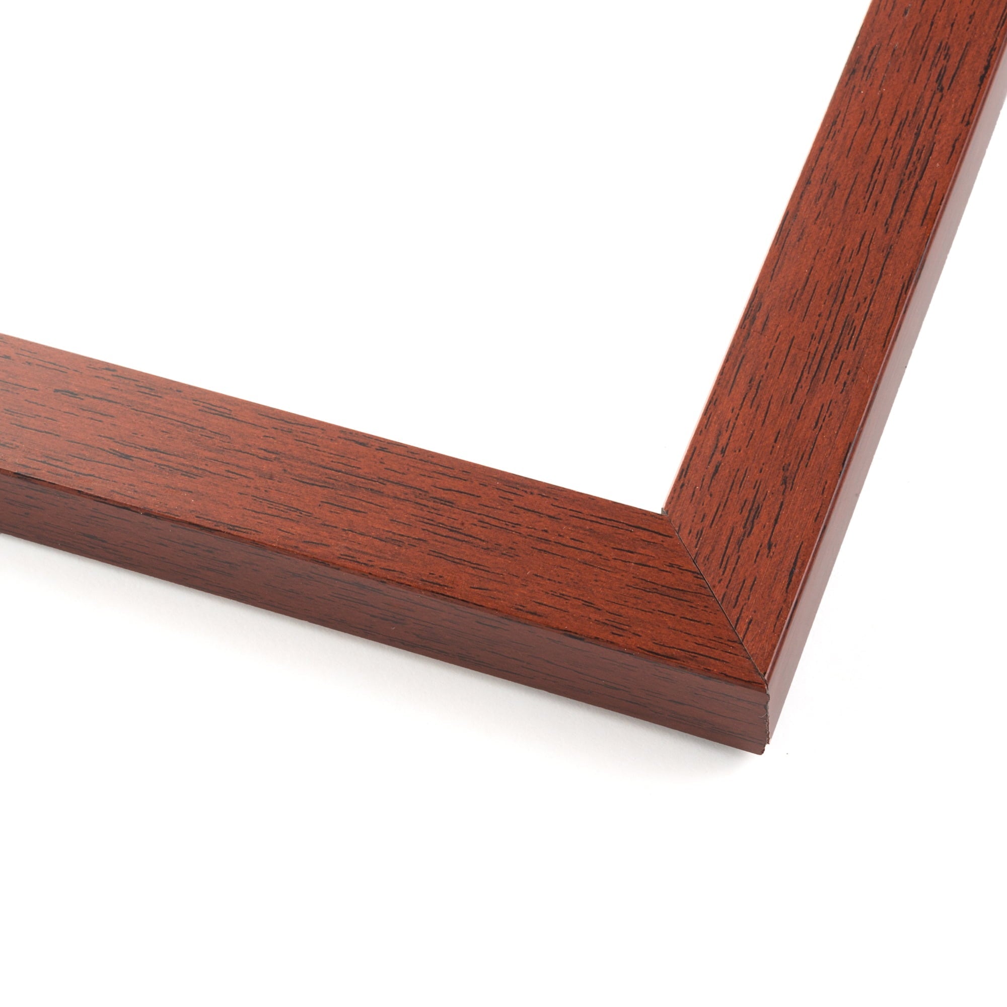 40x28 Bronze Brown Real Wood Picture Frame Width 1.25 inches | Interior Frame Depth 0.75 inches |