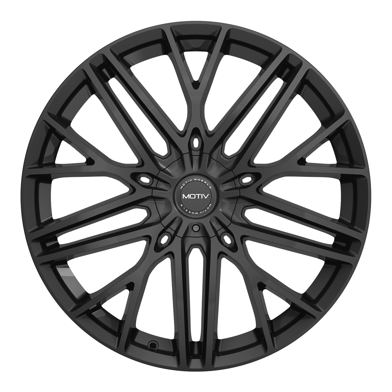 20x8.5 Motiv 437B Black Wheel 5x4.5/5x120 (40mm) (HB 74.1)